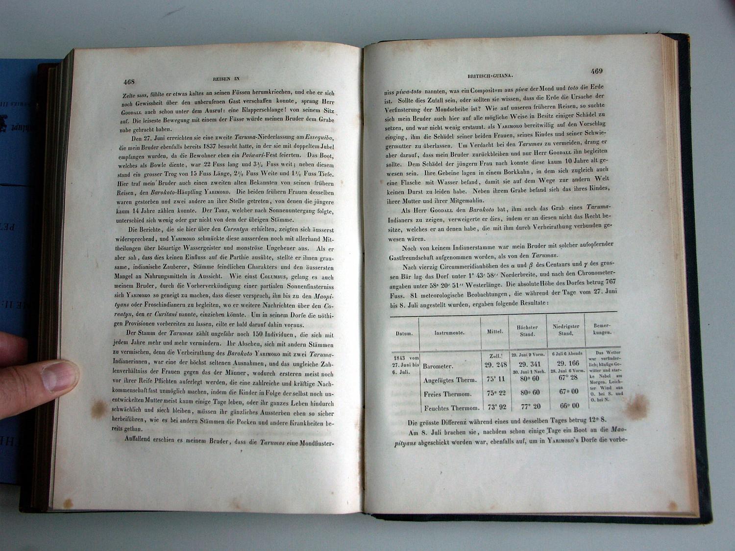 ZZ-RISC48,S.468 Taruma-Dorf am Rio Essequibo etwa 150 am 27.Juni Maopityan oder Frosch-Indianer